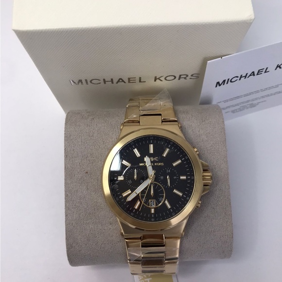 New Authentic Michael Kors MK8731 Dylan Chronograph Round Adult Male Watch - Picture 16 of 16
